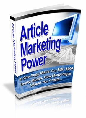 Product picture Article Marketing - How get unlimited traffic & profit